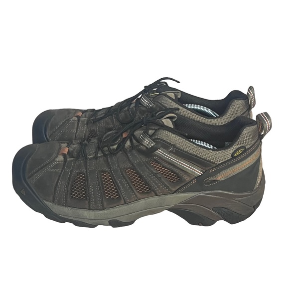KEEN Men’s ATLANTA COOL ESD Steel Toe Size 13 Brown - Picture 7 of 12